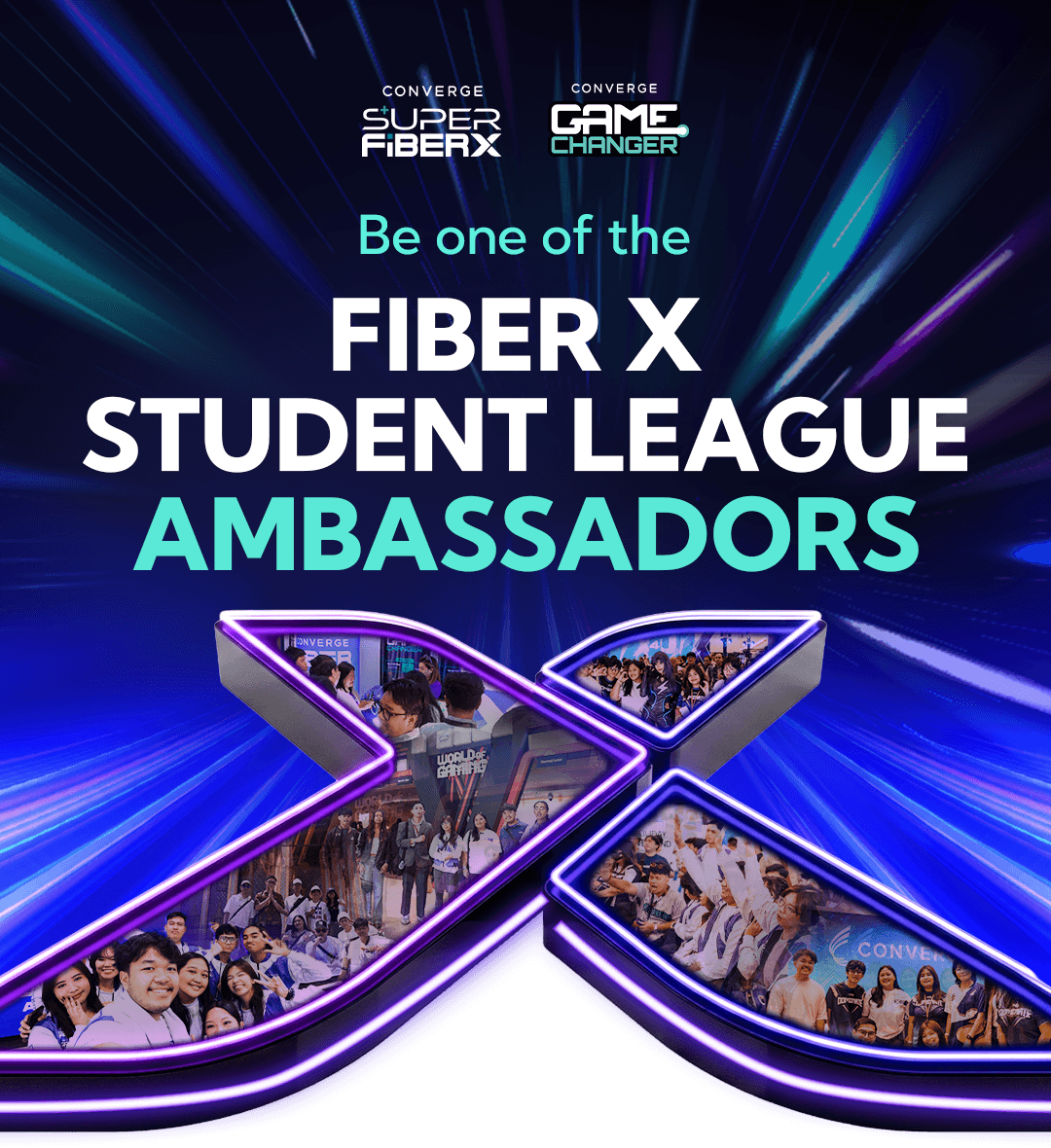 Be one of the FiberX Student League Ambassadors