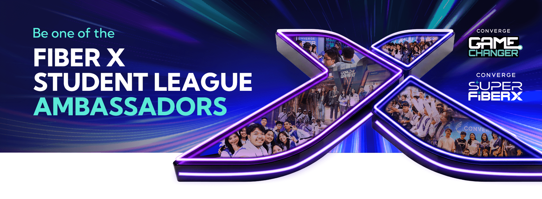Be one of the FiberX Student League Ambassadors