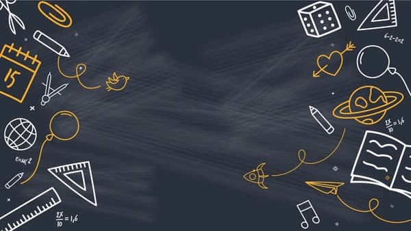 Blackboard background
